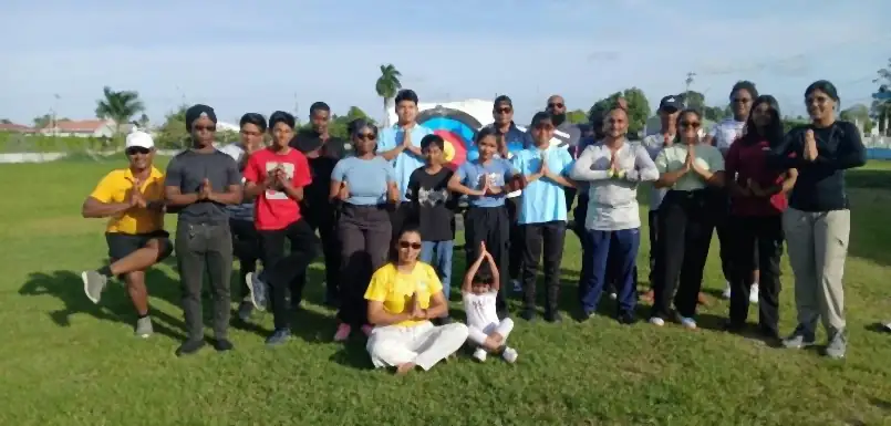 A yoga session for young archers, 2026